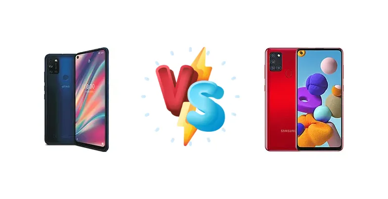 Wiko View5 vs Samsung Galaxy A21s