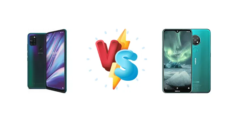 Wiko View5 Plus vs Nokia 7.2