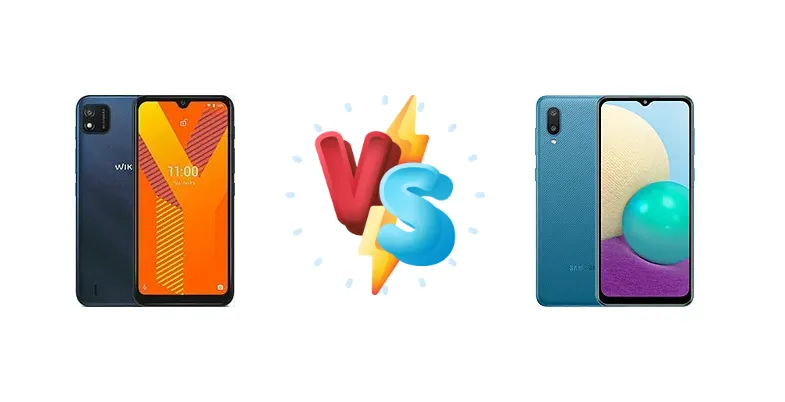 Wiko Y62 vs Samsung Galaxy A02