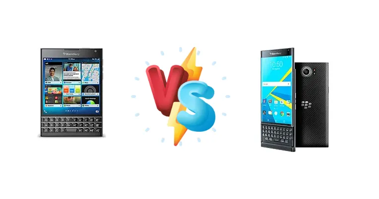 Passport vs Priv: BlackBerry Showdown