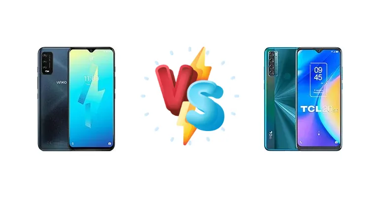 Wiko Power U10 vs TCL 20 SE