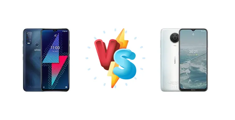 Wiko Power U30 vs Nokia G20