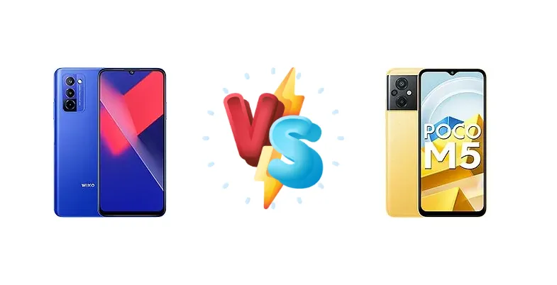 Wiko 10 vs Xiaomi Poco M5