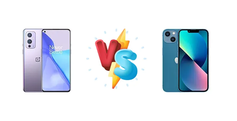 OnePlus 9 vs Apple iPhone 13
