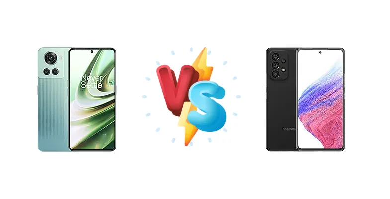 OnePlus 10R vs Samsung Galaxy A53 5G