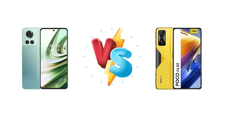 OnePlus 10R vs Xiaomi Poco F4 GT