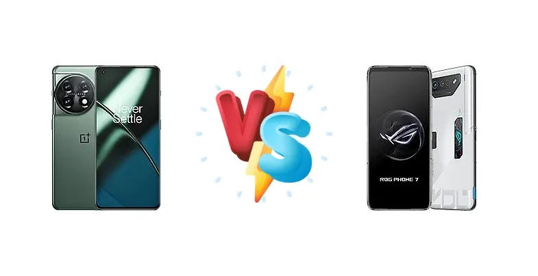 Gaming Power vs. All-Rounder: OnePlus 11 vs. Asus ROG Phone 7 Ultimate