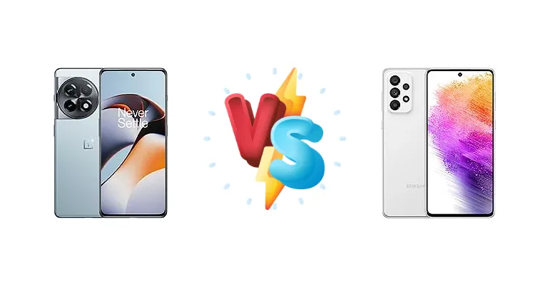 OnePlus Ace 2 vs Samsung Galaxy A73 5G: Flagship Power vs. Balanced Value