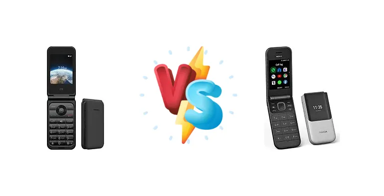 ZTE Cymbal 2 vs Nokia 2720 Flip