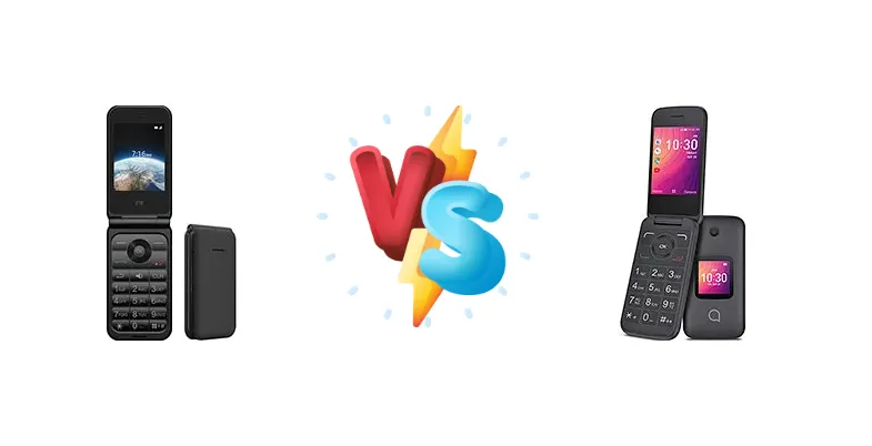 ZTE Cymbal 2 vs alcatel Go Flip 3