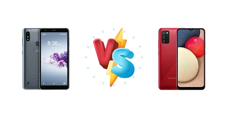 ZTE Blade A3 Prime vs Samsung Galaxy A02s