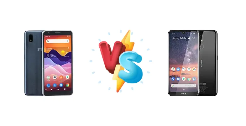 ZTE Avid 579 vs Nokia 3.2