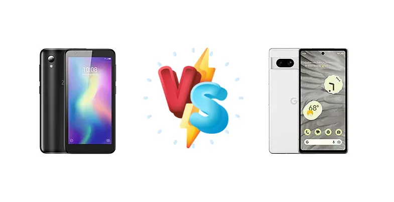 ZTE Quest 5 vs Google Pixel 7a