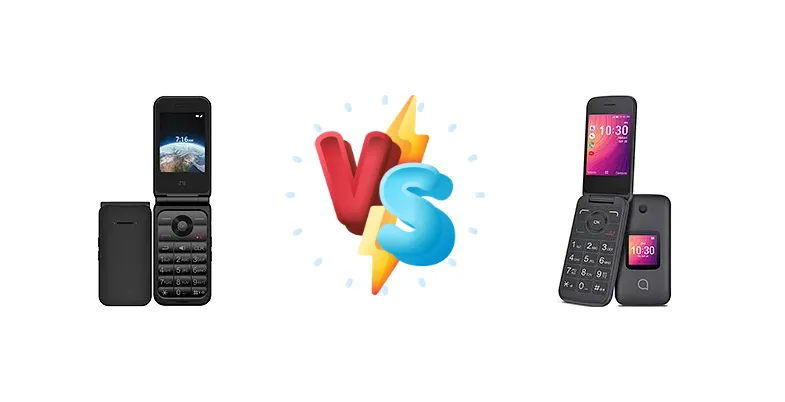 ZTE Cymbal U vs alcatel Go Flip 3