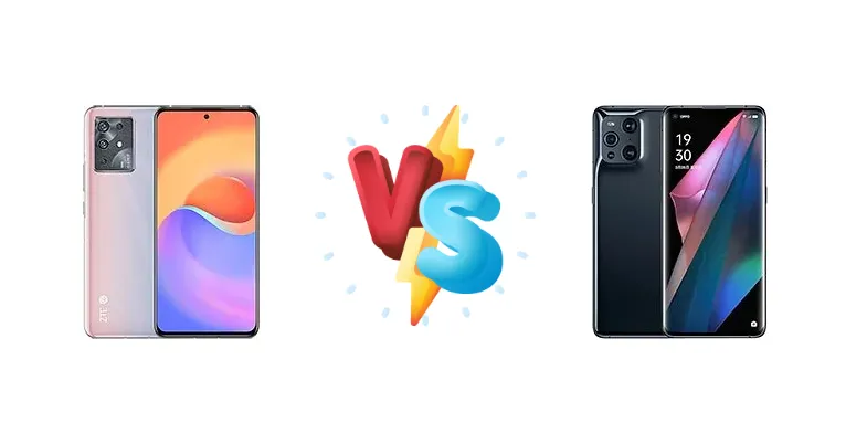 ZTE S30 Pro vs Oppo Find X3 Pro