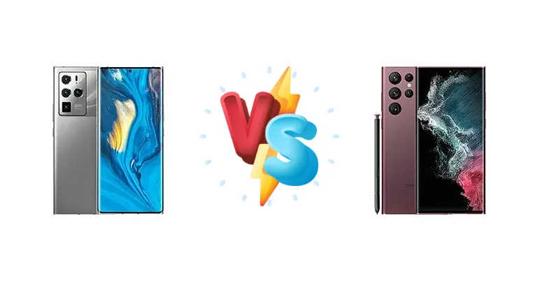 ZTE nubia Z30 Pro vs Samsung Galaxy S22 Ultra 5G