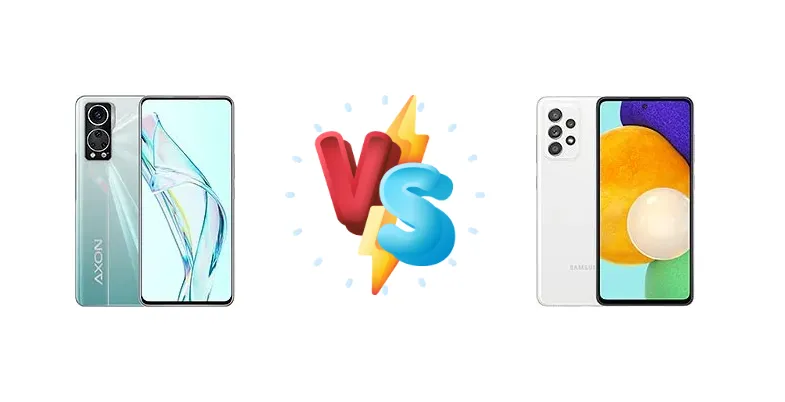 ZTE Axon 30 5G vs Samsung Galaxy A52 5G