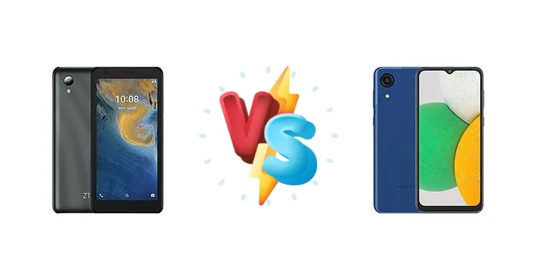ZTE Blade A31 Lite vs Samsung Galaxy A03 Core