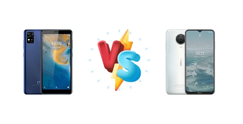 ZTE Blade A31 vs Nokia G20