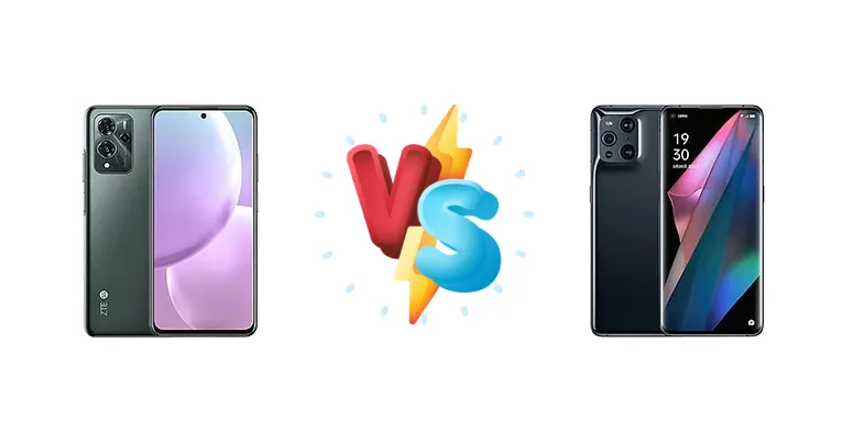 ZTE Voyage 20 Pro vs Oppo Find X3 Pro