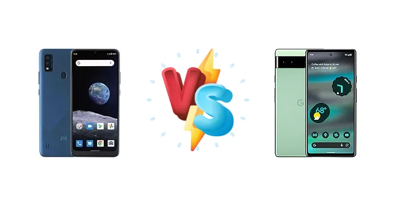 ZTE Blade A7P vs Google Pixel 6a