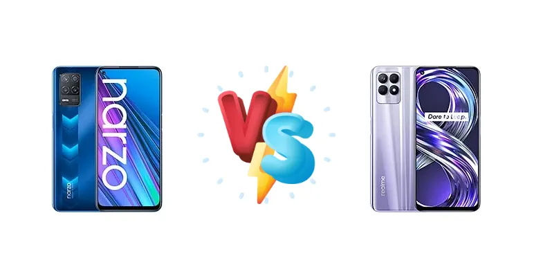 Realme Narzo 30 5G vs Realme 8i