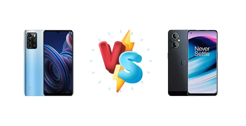 ZTE Blade A72 vs OnePlus Nord N20 5G