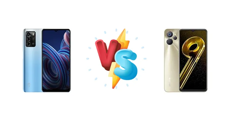 ZTE Blade A72 vs Realme 9i 5G