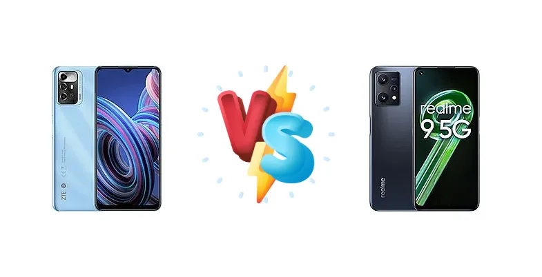 ZTE Blade A72 5G vs Realme 9 5G