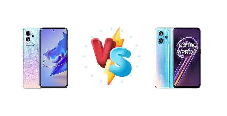 ZTE Blade V40 Pro vs Realme 9 Pro+