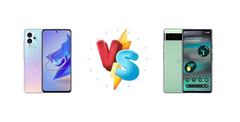 ZTE Blade V40 Pro vs Google Pixel 6a