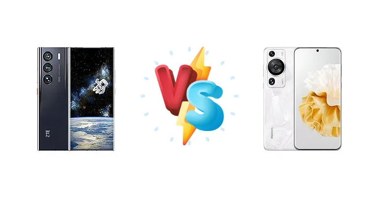 ZTE Axon 40 Ultra Space Edition vs Huawei P60 Pro