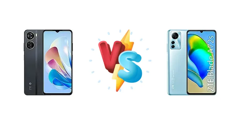 ZTE Blade V41 Vita vs ZTE Blade A72s