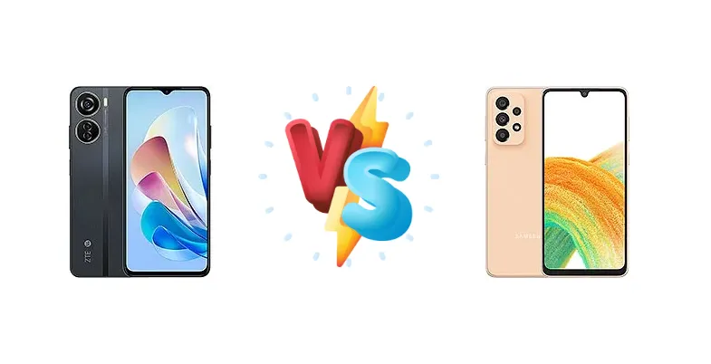 ZTE Blade V41 Vita vs Samsung Galaxy A33 5G