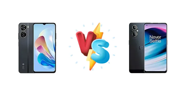 ZTE Blade V41 Vita vs OnePlus Nord N20 5G