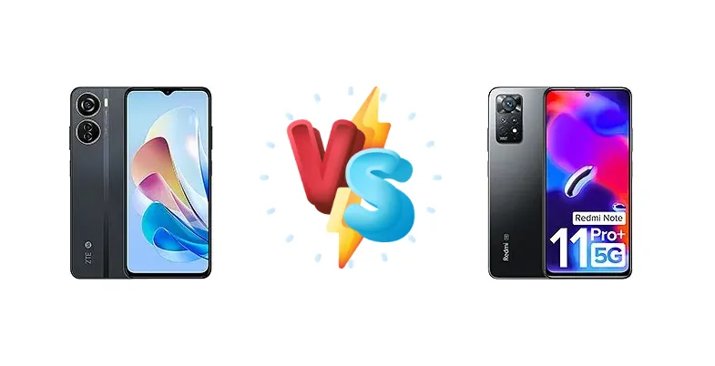 Dimensity 810 vs Snapdragon 695: ZTE Blade V41 Vita vs Xiaomi Redmi Note 11 Pro+ 5G