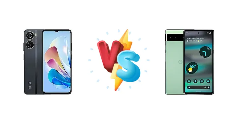 ZTE Blade V41 Vita vs Google Pixel 6a