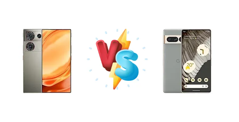 ZTE nubia Z50 Ultra vs Google Pixel 7 Pro