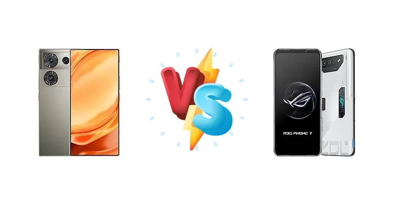 ZTE nubia Z50 Ultra vs Asus ROG Phone 7 Ultimate