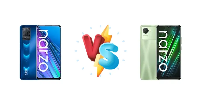 Realme Narzo 30 5G vs Realme Narzo 50i Prime