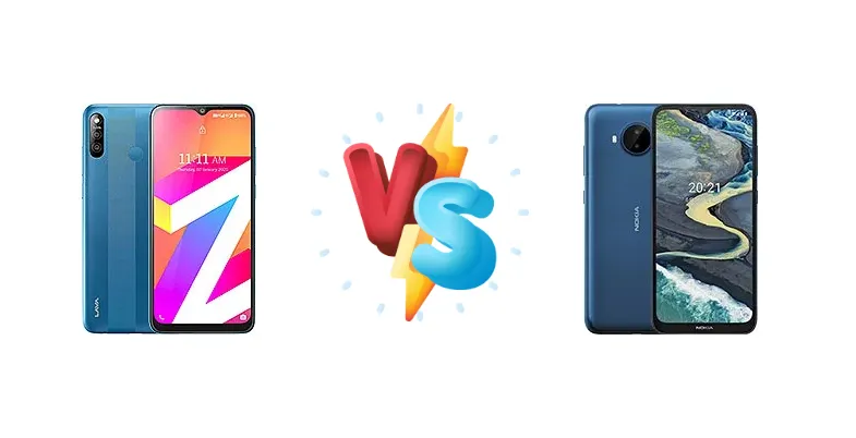 Lava Z3 vs Nokia C20 Plus