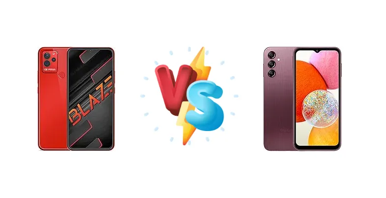 Lava Blaze vs Samsung Galaxy A14