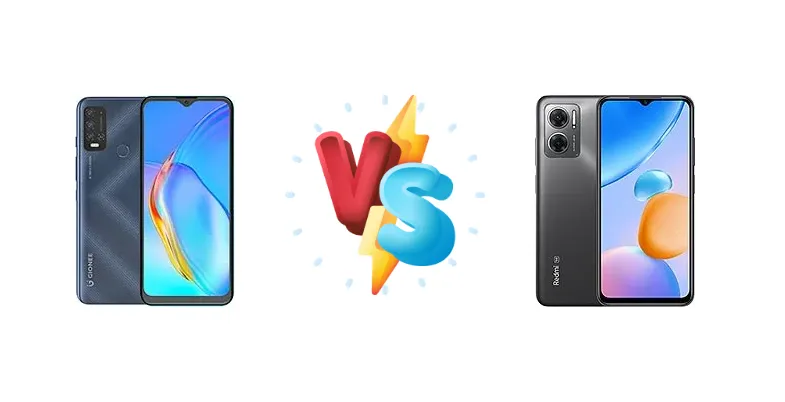 Gionee P15 Pro vs Xiaomi Redmi 10 5G