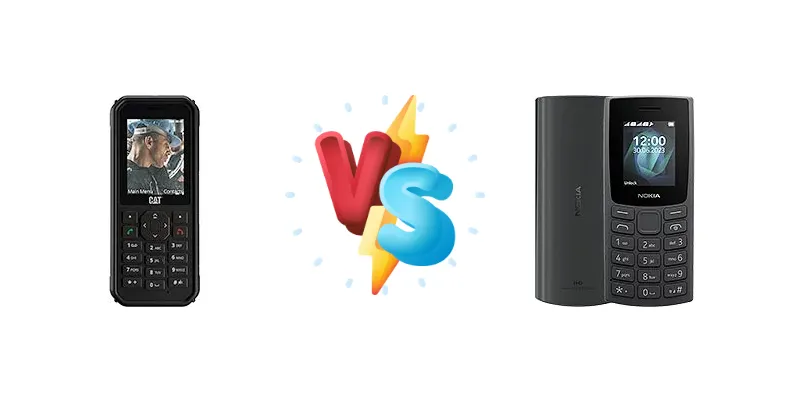 Cat B40 vs Nokia 105 4G 2nd Edition