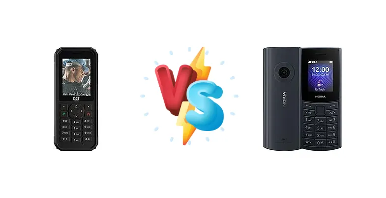 Cat B40 vs Nokia 110 4G 2nd Edition