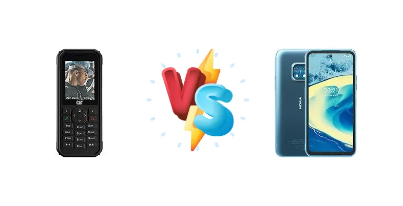 Cat B40 vs Nokia XR20