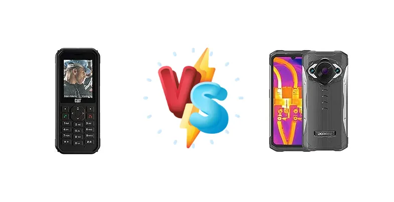 Cat B40 vs Doogee S98 Pro