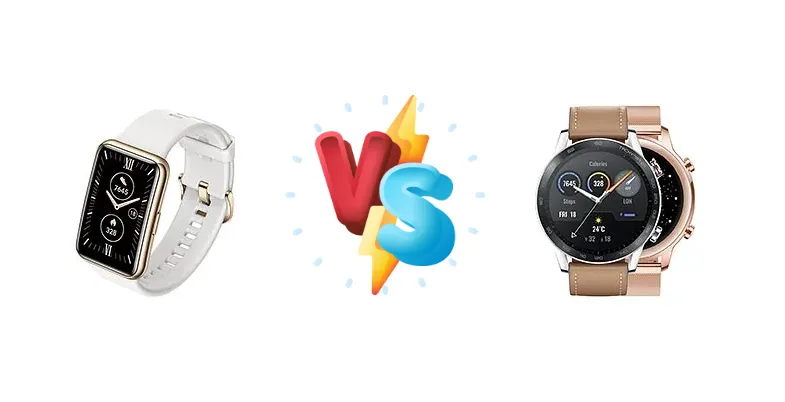 Huawei Watch Fit Elegant vs Honor MagicWatch 2: Style and Fitness Tracking Compared