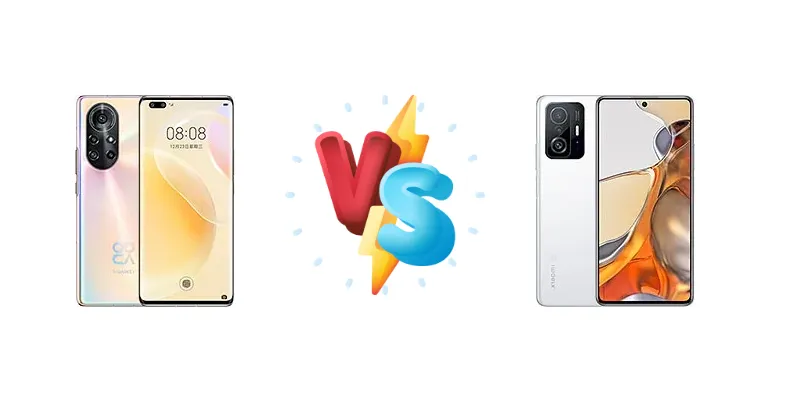 Huawei nova 8 Pro 4G vs Xiaomi 11T Pro
