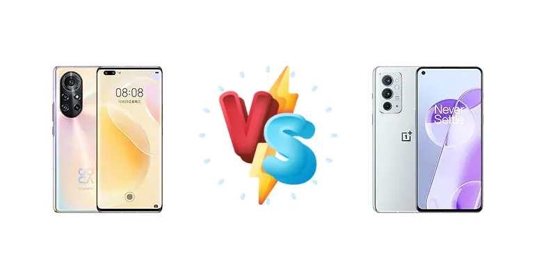 Huawei nova 8 Pro 4G vs OnePlus 9RT 5G
